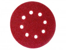 Шкурка за ексцентършлайф ø125mm К 60 с 8 отвора 10бр