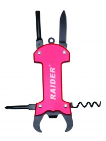 Knife With Corkscrew, Screwdriver And Botle Opener RD