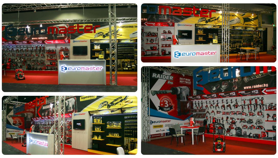 Евромастер представя своите брандове RAIDER и Topmaster на „Eisenwarenmesse - International Hardware Fair“ в Кьолн