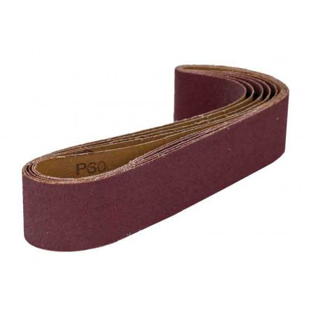Sanding belts 50х686mm P 60 5pcs