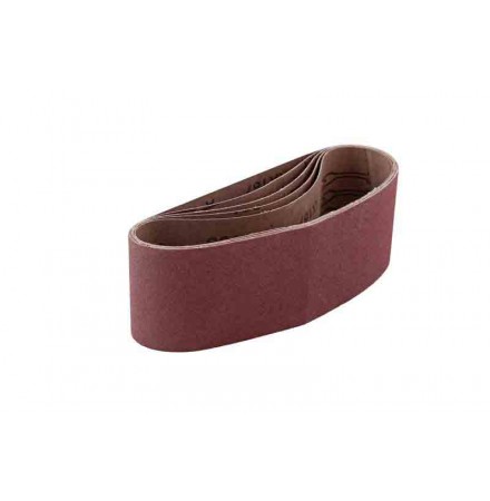 Sanding belts for belt sander 75х457mm Р100 5pcs