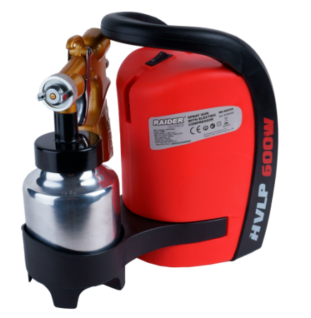 RAIDER ΠΙΣΤΟΛΙ ΒΑΦΗΣ ΗΛΕΚΤΡΙΚΟ ΚΟΜΠΡΕΣΕΡ 600W RD-SGC04