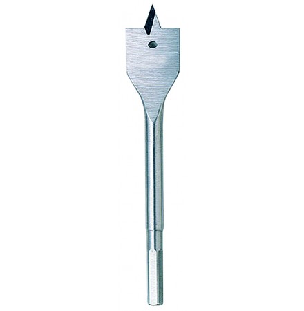 Flat Speed spade bits for wood 1/4" HEX shank RAIDER