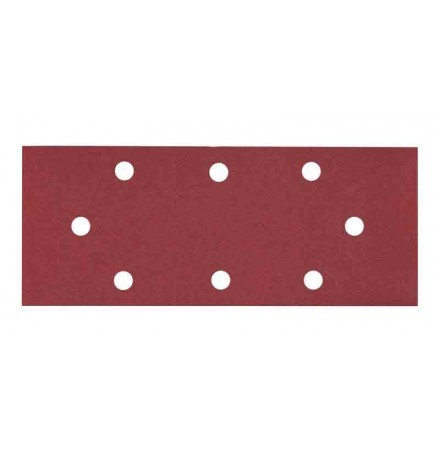 Sanding sheets 115х280 P 40with 8 holes 10pcs